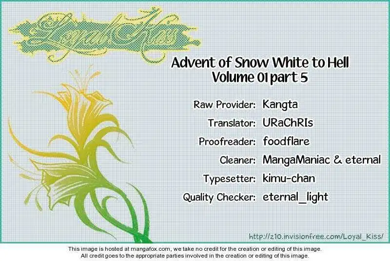 Advent of Snow White of the Hell Chapter 5 1